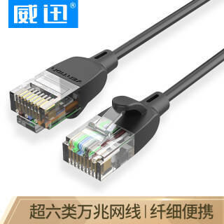 威迅超六類網線 細軟便攜，短距連接新選擇